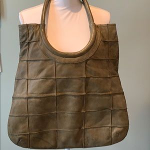 Large olive hobo bag from Anthropology